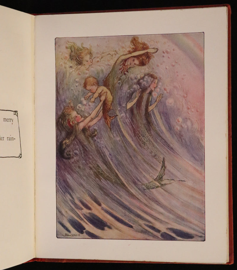 1913 First UK Edition - Peter Pan's ABC Illustrated in Colour by Flora White