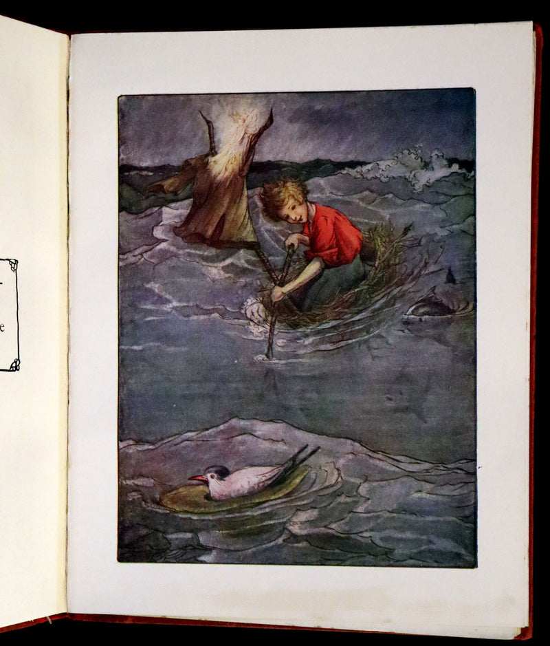 1913 First UK Edition - Peter Pan's ABC Illustrated in Colour by Flora White
