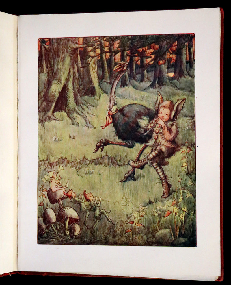 1913 First UK Edition - Peter Pan's ABC Illustrated in Colour by Flora White