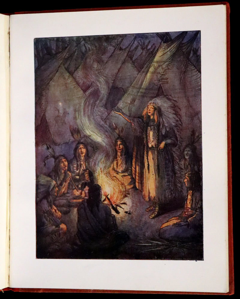 1913 First UK Edition - Peter Pan's ABC Illustrated in Colour by Flora White