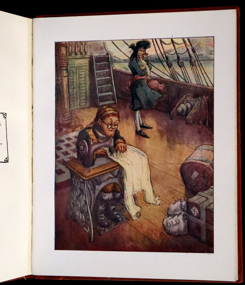 1913 First UK Edition - Peter Pan's ABC Illustrated in Colour by Flora White