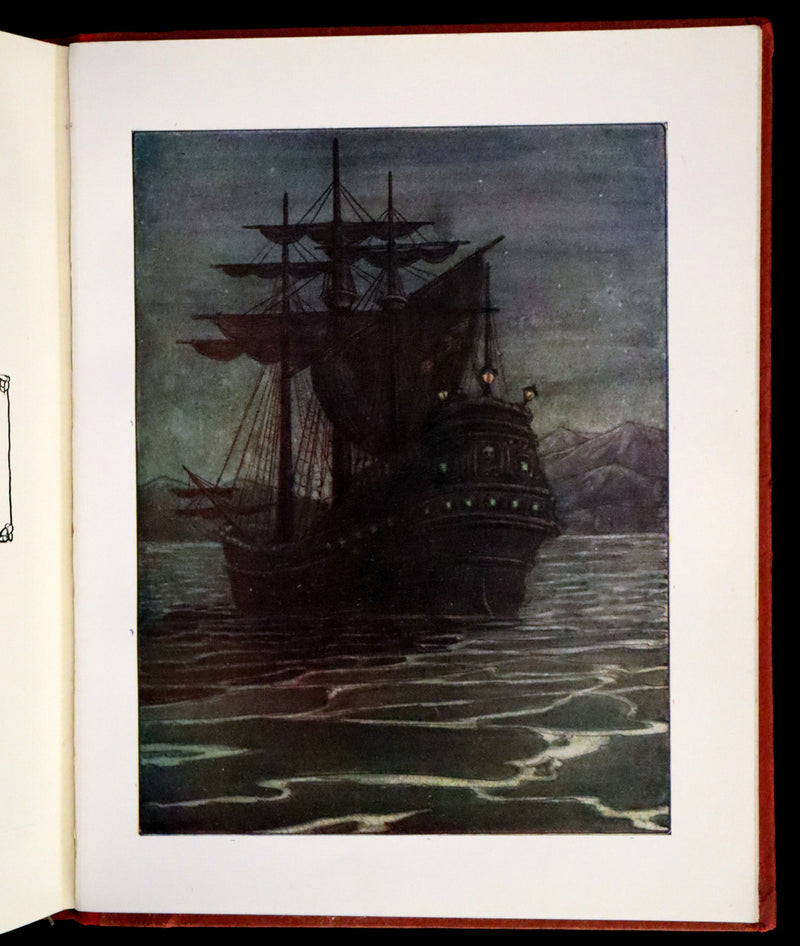 1913 First UK Edition - Peter Pan's ABC Illustrated in Colour by Flora White