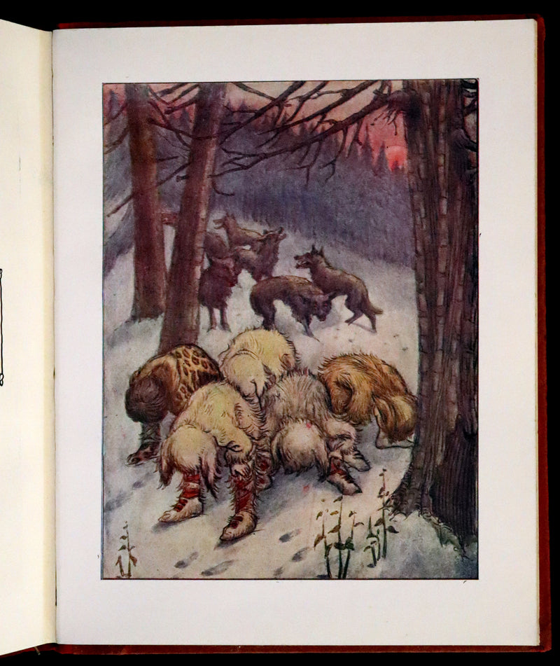1913 First UK Edition - Peter Pan's ABC Illustrated in Colour by Flora White