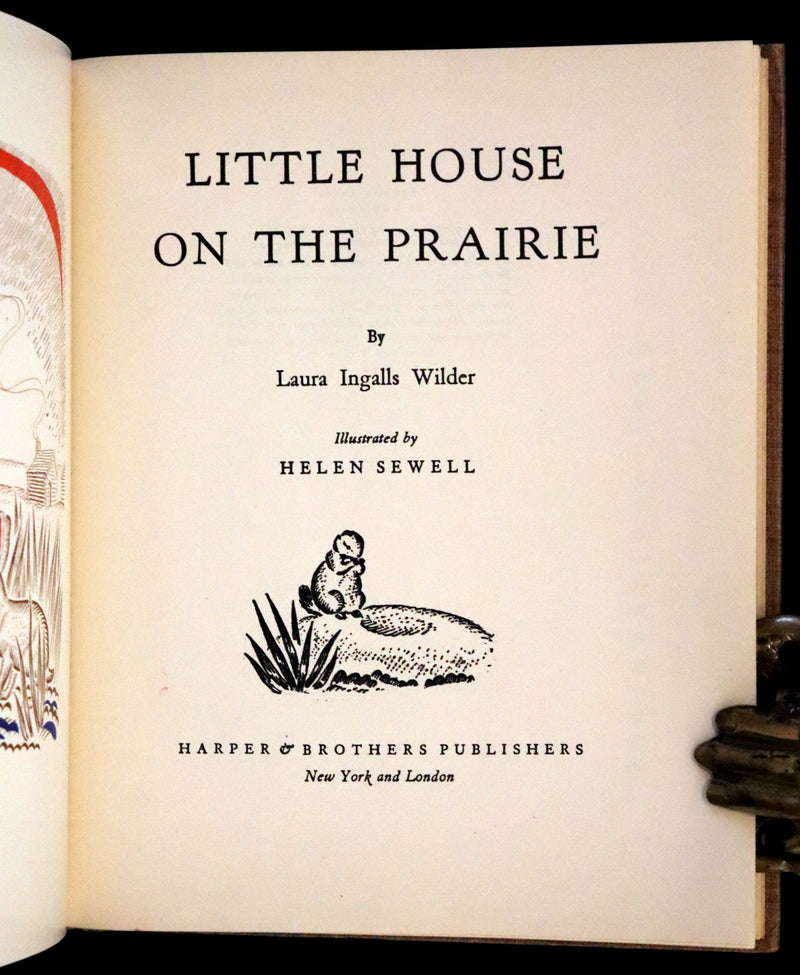 1948 Rare Book - Little House on the Prairie by Laura Ingalls Wilder