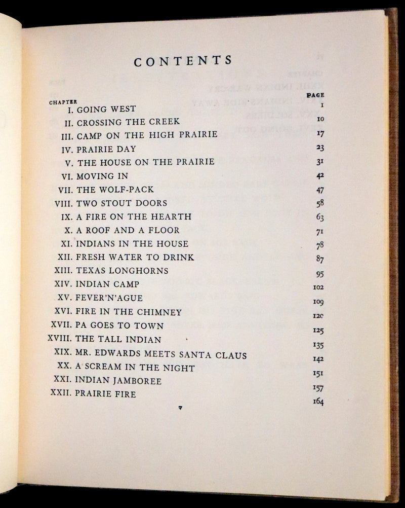 1948 Rare Book - Little House on the Prairie by Laura Ingalls Wilder