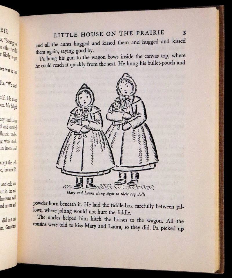 1948 Rare Book - Little House on the Prairie by Laura Ingalls Wilder