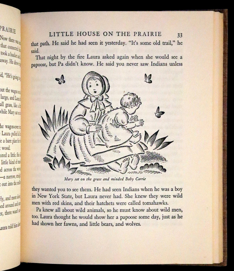 1948 Rare Book - Little House on the Prairie by Laura Ingalls Wilder