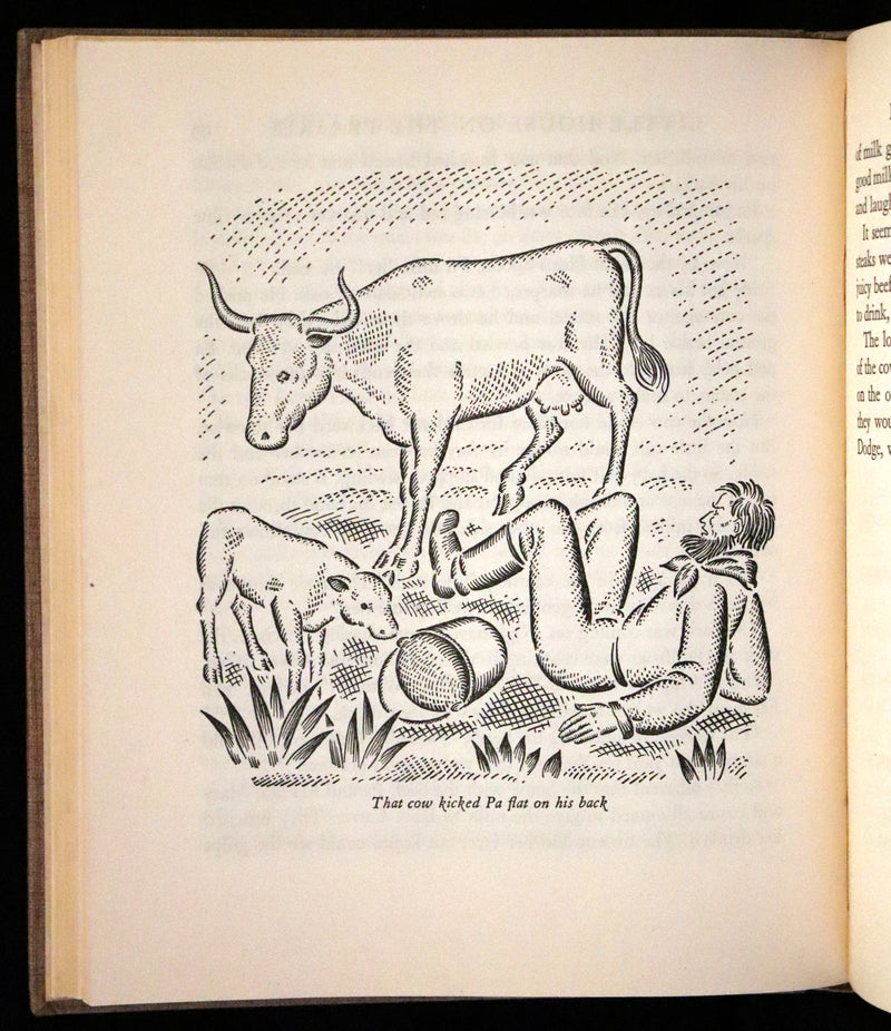 1948 Rare Book - Little House on the Prairie by Laura Ingalls Wilder