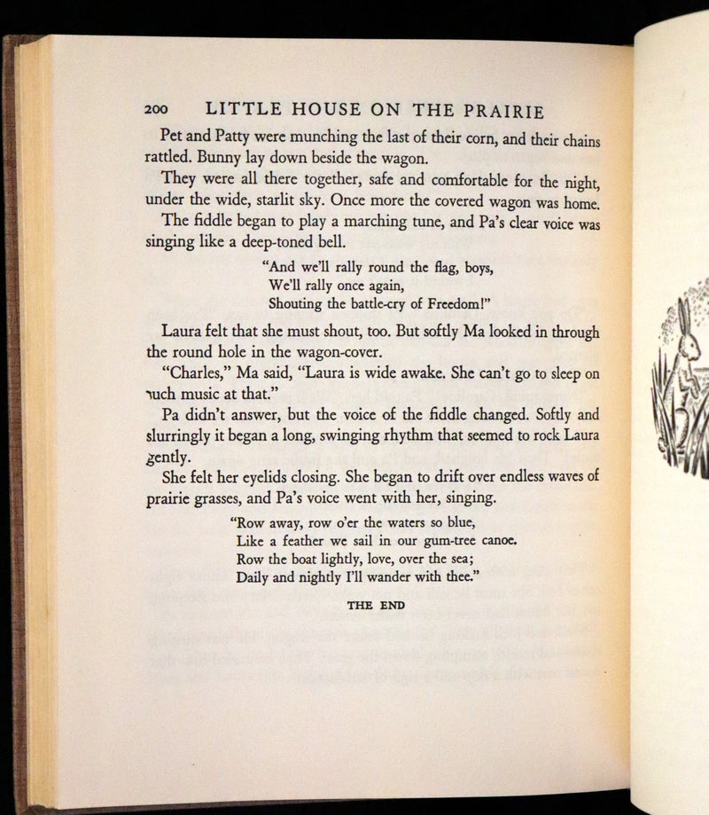 1948 Rare Book - Little House on the Prairie by Laura Ingalls Wilder