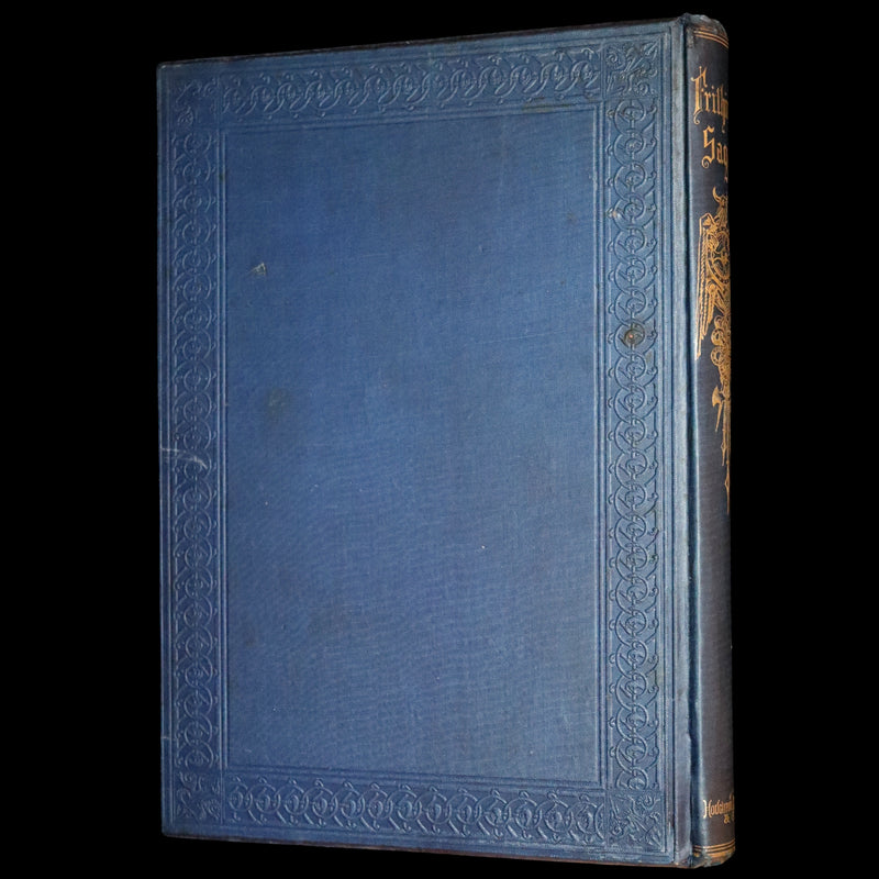 1878 Rare First Edition- Frithiof's Saga, Illustrated Viking Tales of the North