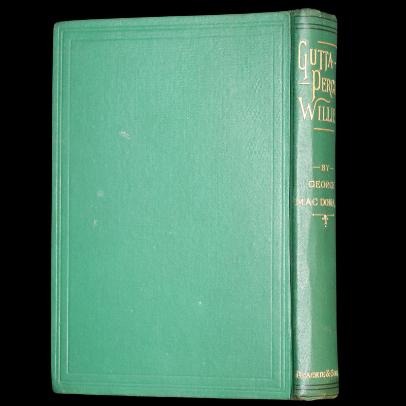 1890 Rare Book - History of Gutta-Percha Willie by George MacDonald