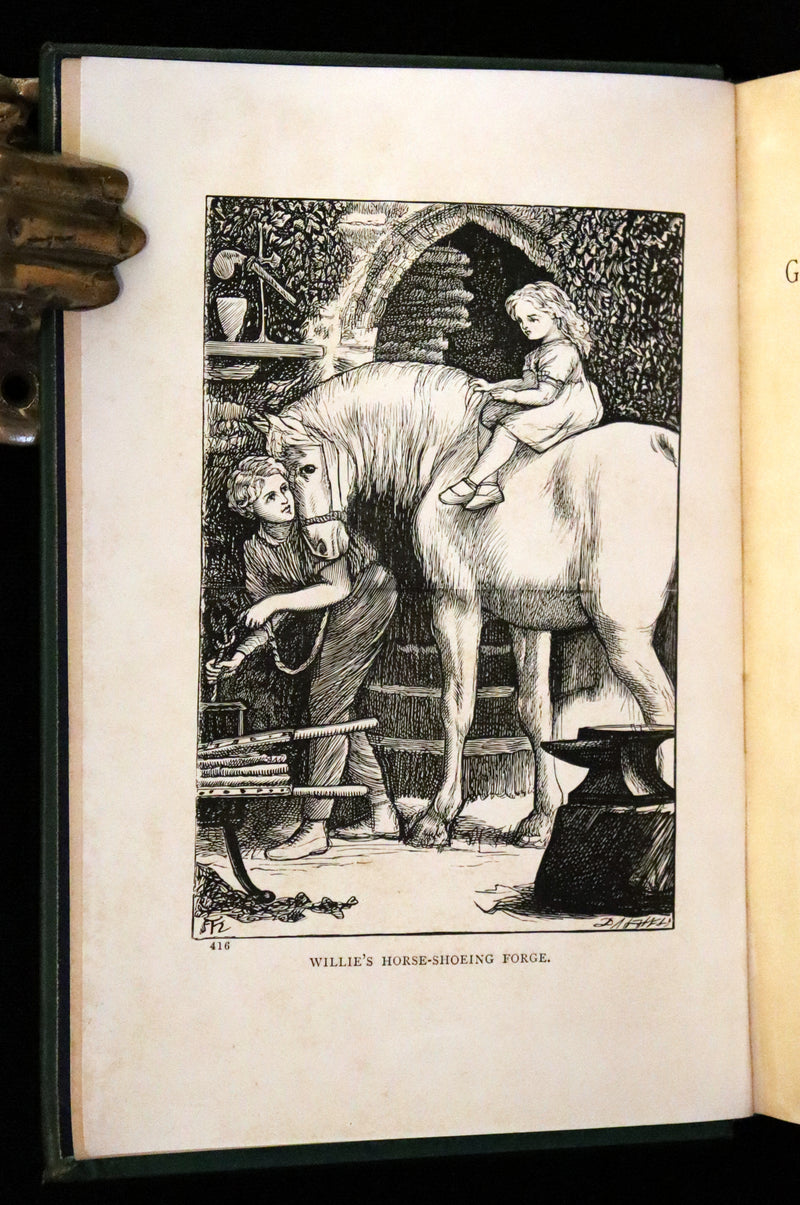 1890 Rare Book - History of Gutta-Percha Willie by George MacDonald