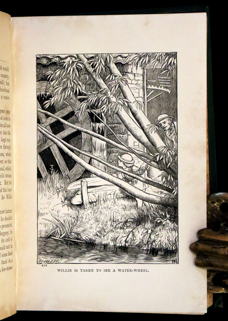 1890 Rare Book - History of Gutta-Percha Willie by George MacDonald