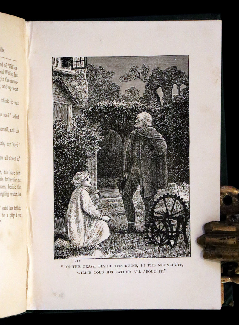 1890 Rare Book - History of Gutta-Percha Willie by George MacDonald