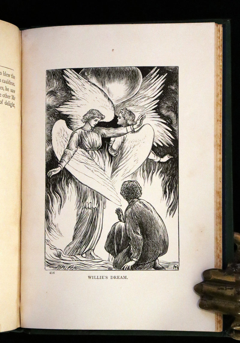 1890 Rare Book - History of Gutta-Percha Willie by George MacDonald