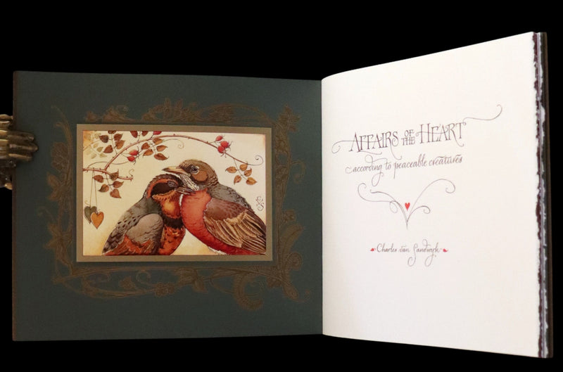 2019 Rare Book - Affairs Of The Heart Peaceable Creatures by Charles van Sandwyk