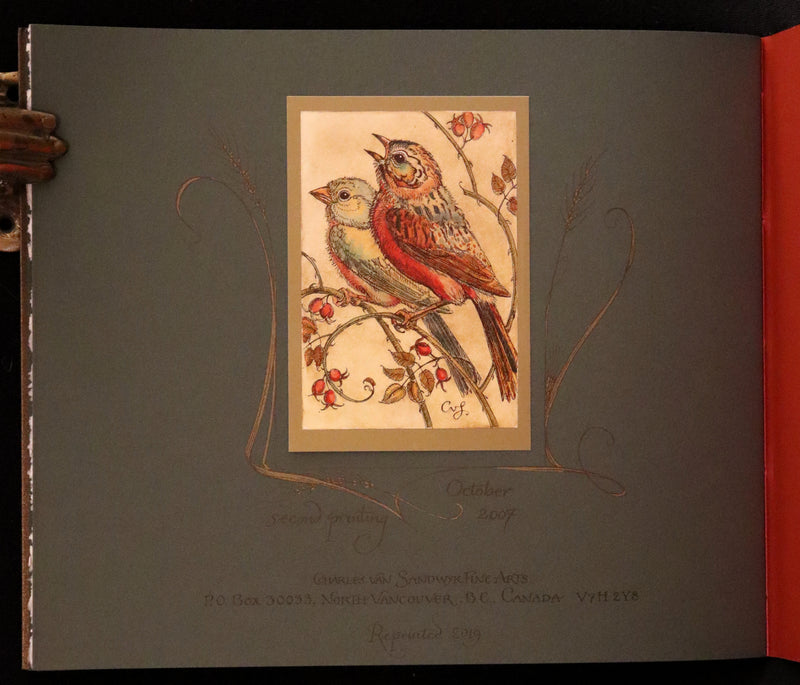 2019 Rare Book - Affairs Of The Heart Peaceable Creatures by Charles van Sandwyk