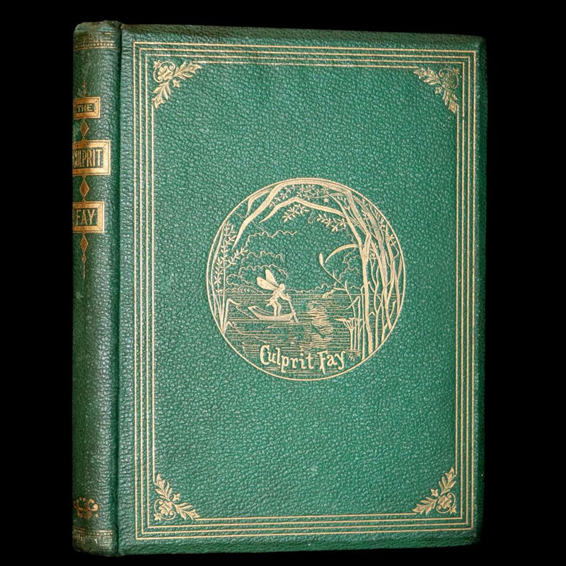 1867 Rare Book - The Culprit Fay by J. Rodman Drake Illustrated by A. Lumley