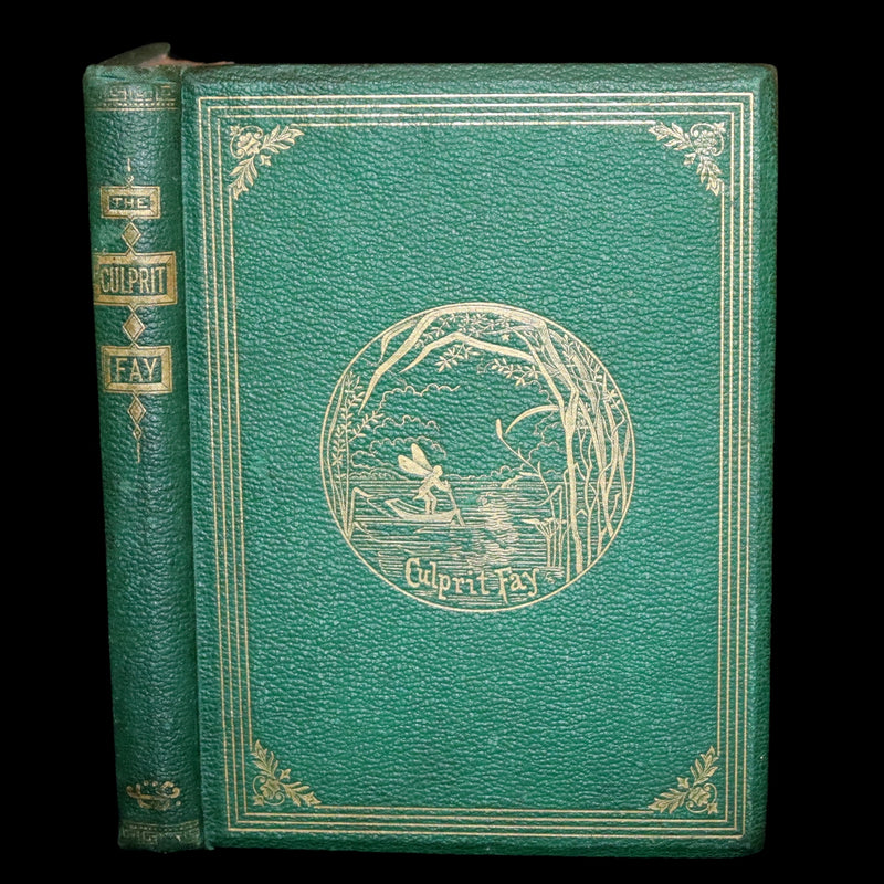 1867 Rare Book - The Culprit Fay by J. Rodman Drake Illustrated by A. Lumley