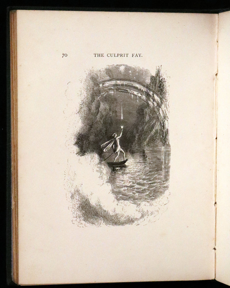 1867 Rare Book - The Culprit Fay by J. Rodman Drake Illustrated by A. Lumley