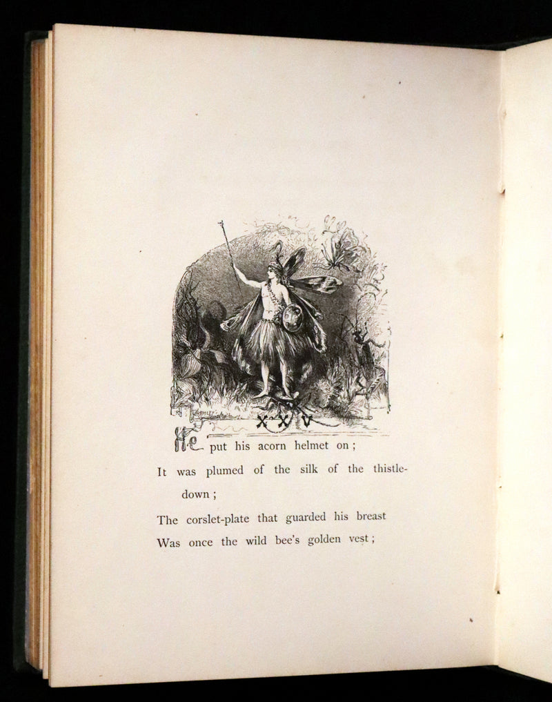 1867 Rare Book - The Culprit Fay by J. Rodman Drake Illustrated by A. Lumley