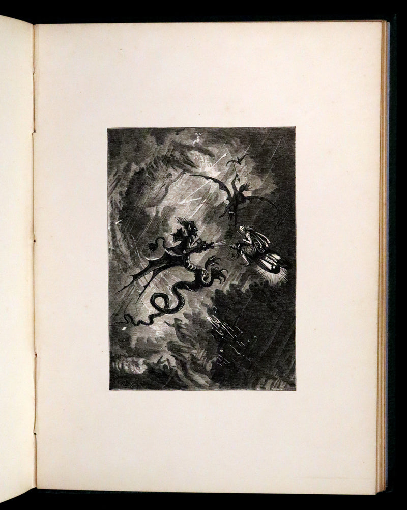 1867 Rare Book - The Culprit Fay by J. Rodman Drake Illustrated by A. Lumley