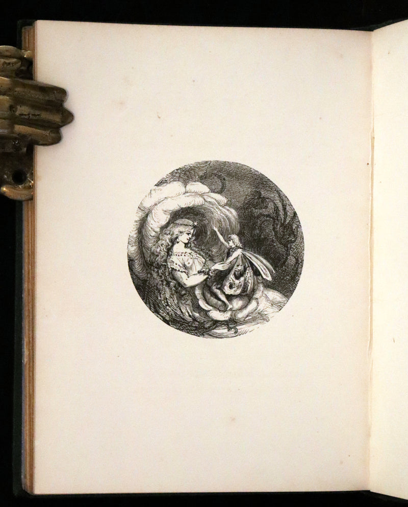 1867 Rare Book - The Culprit Fay by J. Rodman Drake Illustrated by A. Lumley