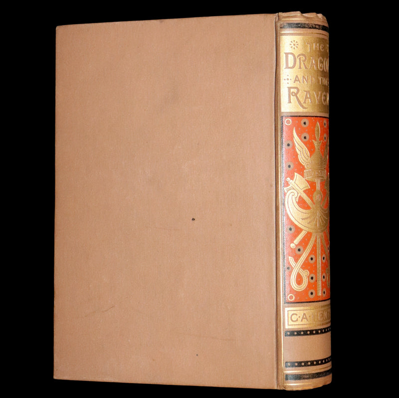 1890 Rare Book - The Dragon and the Raven,The Days of King Alfred by G.A. Henty