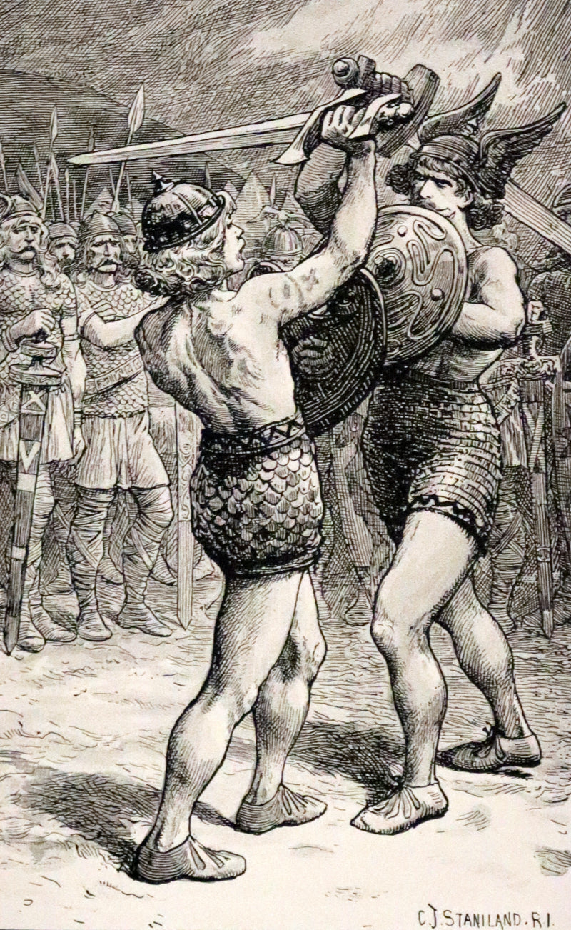 1890 Rare Book - The Dragon and the Raven,The Days of King Alfred by G.A. Henty