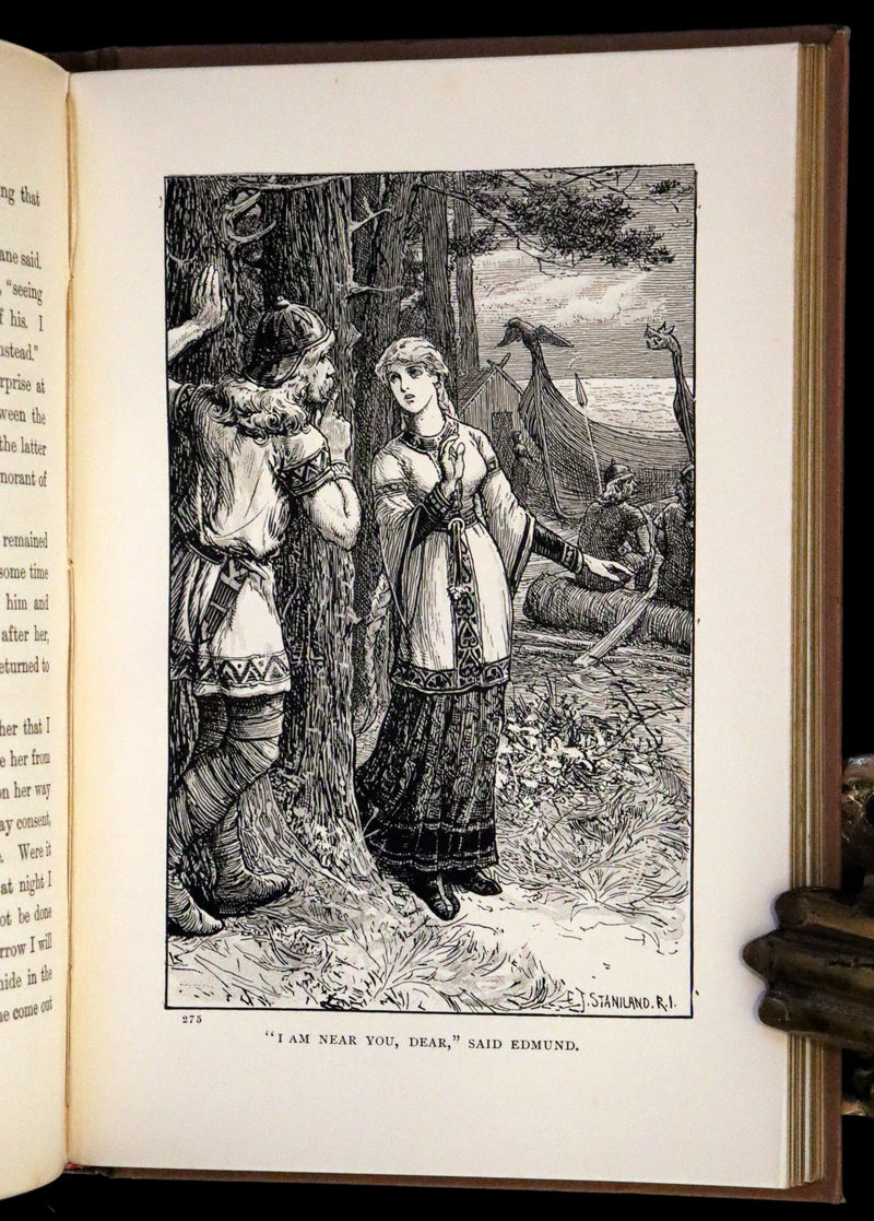 1890 Rare Book - The Dragon and the Raven,The Days of King Alfred by G.A. Henty