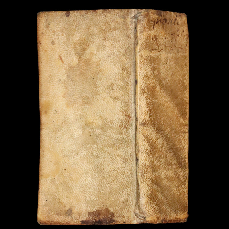 1652 Rare Vellum Latin Book - Plautus Plays, Plauti Comoediae Superstites XX