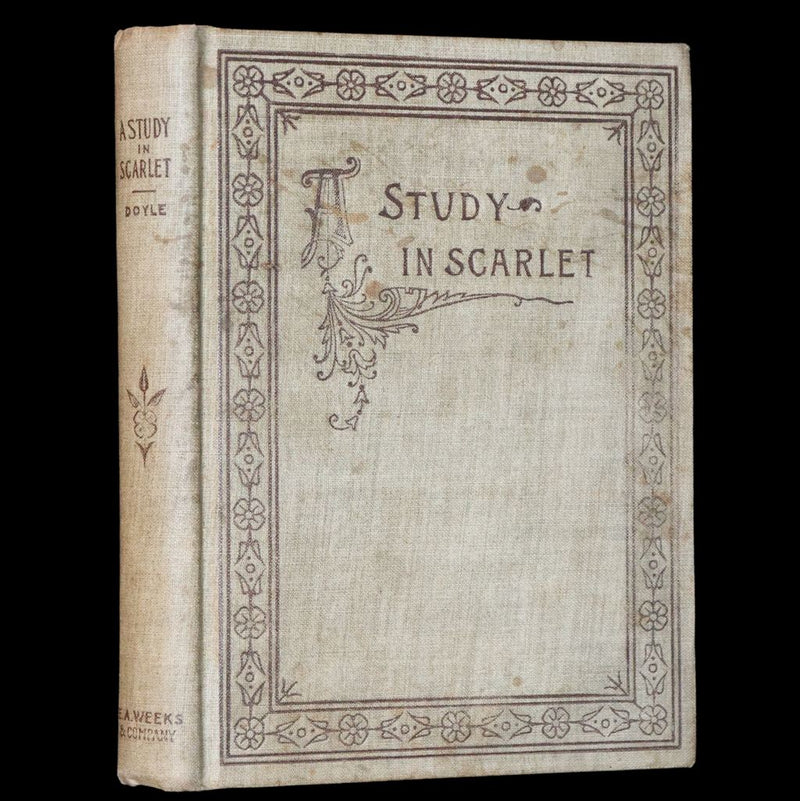 1895 Scarce Edition - A Study in Scarlet, Sherlock Holmes and Dr. Watson
