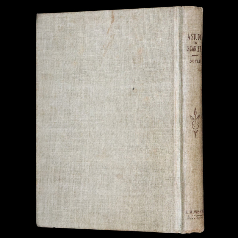 1895 Scarce Edition - A Study in Scarlet, Sherlock Holmes and Dr. Watson
