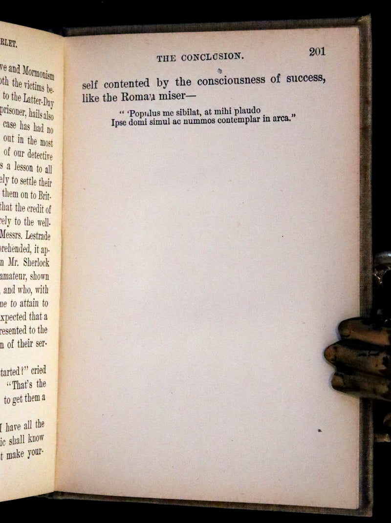 1895 Scarce Edition - A Study in Scarlet, Sherlock Holmes and Dr. Watson