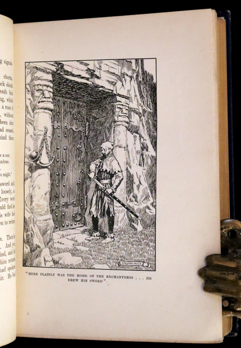 1915 Rare Book - The Seven Champions Of Christendom by F. J. Harvey Darton