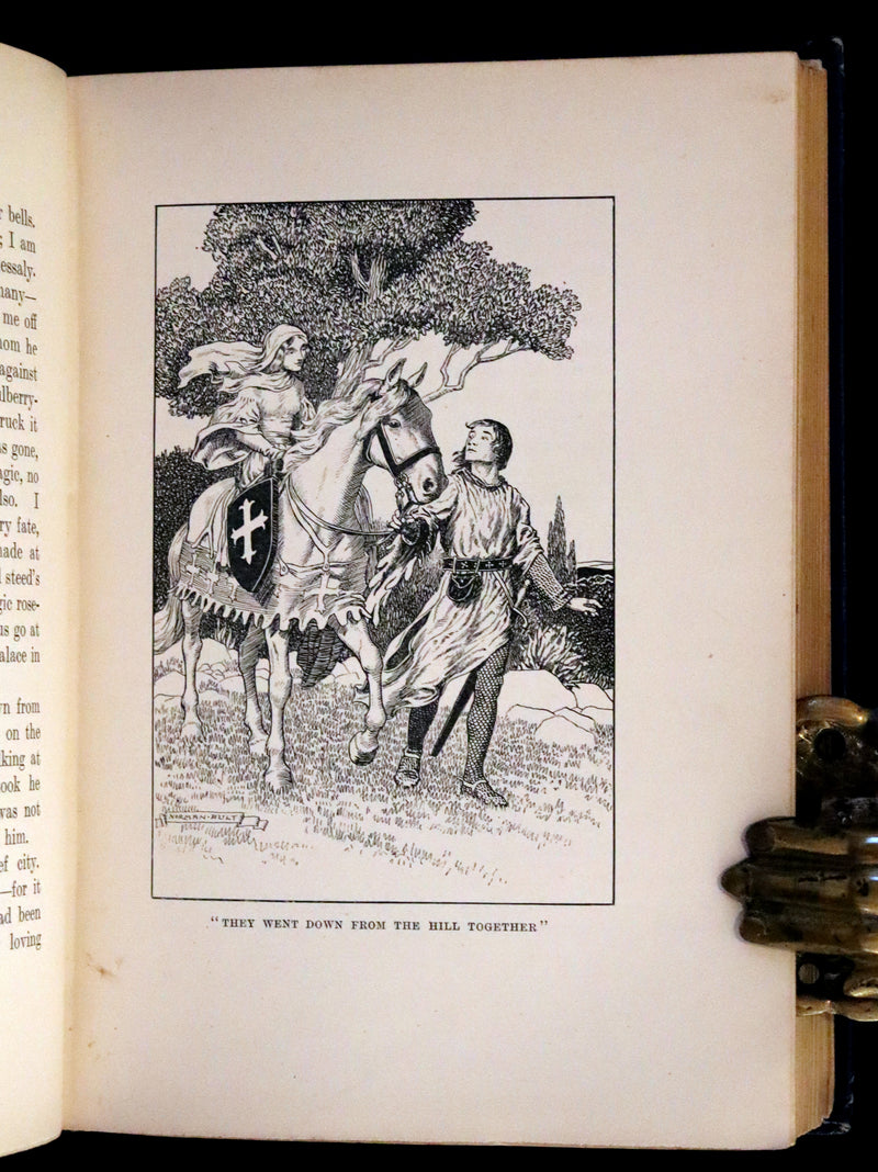 1915 Rare Book - The Seven Champions Of Christendom by F. J. Harvey Darton