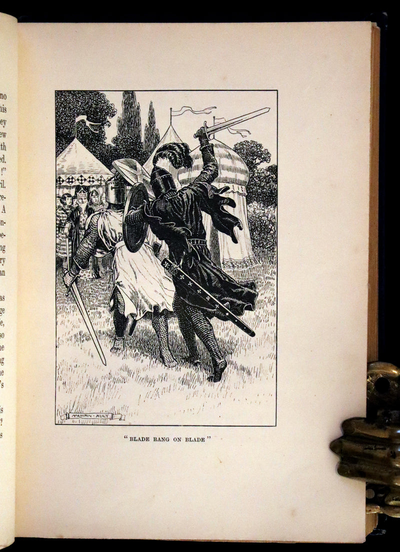 1915 Rare Book - The Seven Champions Of Christendom by F. J. Harvey Darton