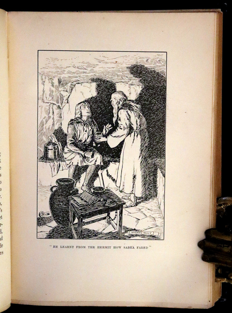 1915 Rare Book - The Seven Champions Of Christendom by F. J. Harvey Darton