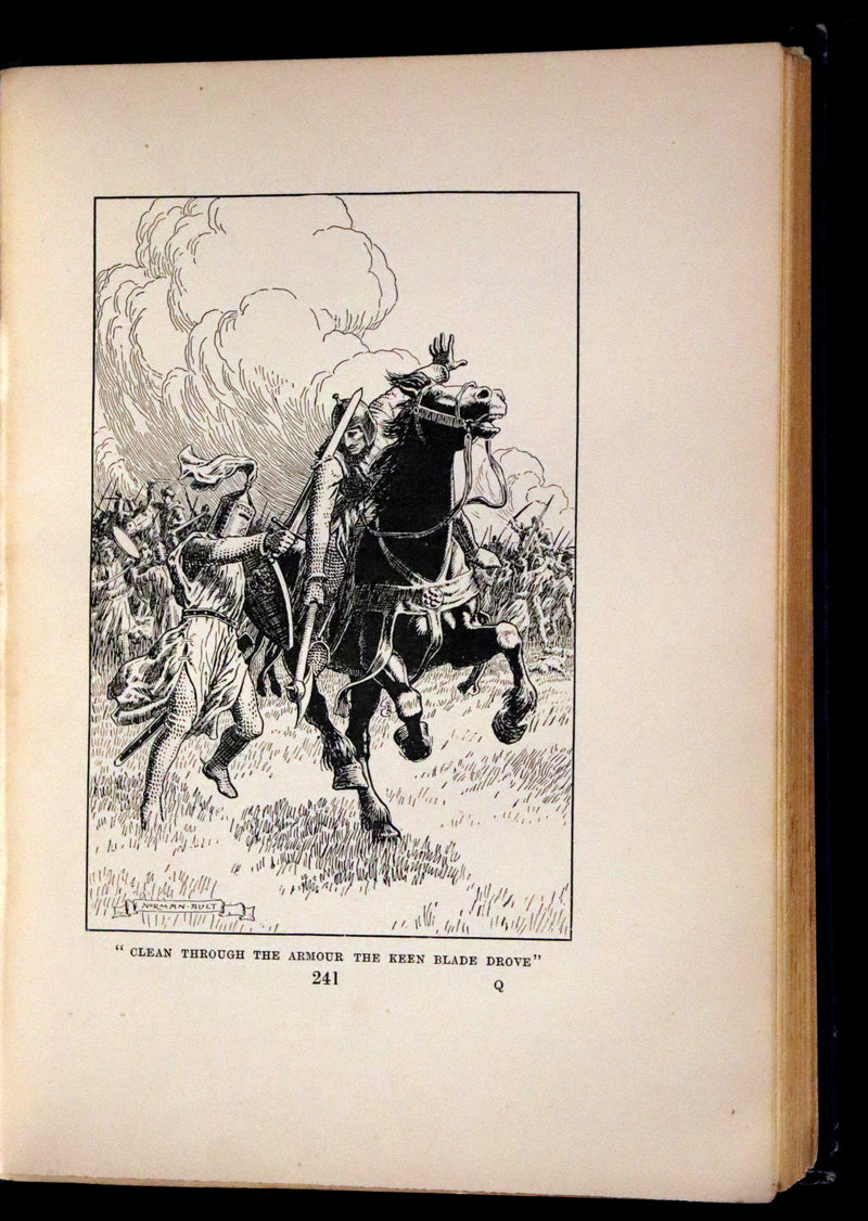 1915 Rare Book - The Seven Champions Of Christendom by F. J. Harvey Darton