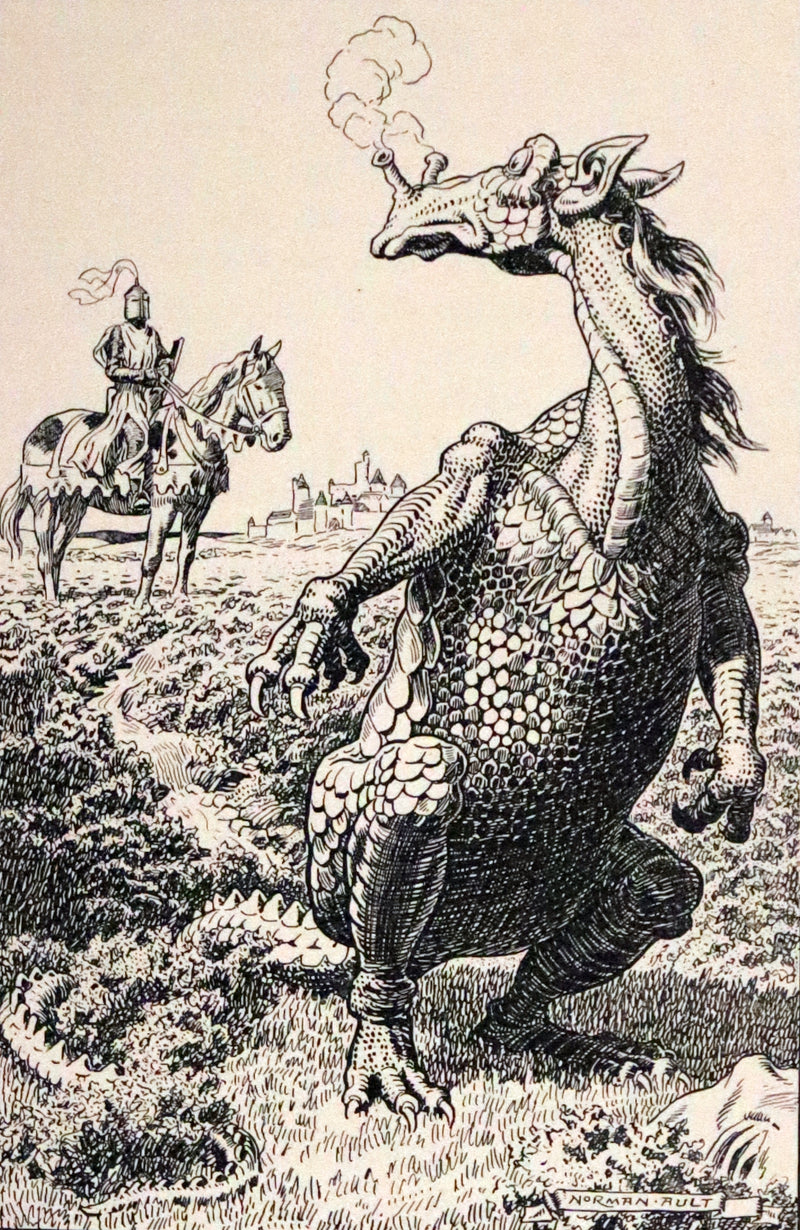 1915 Rare Book - The Seven Champions Of Christendom by F. J. Harvey Darton