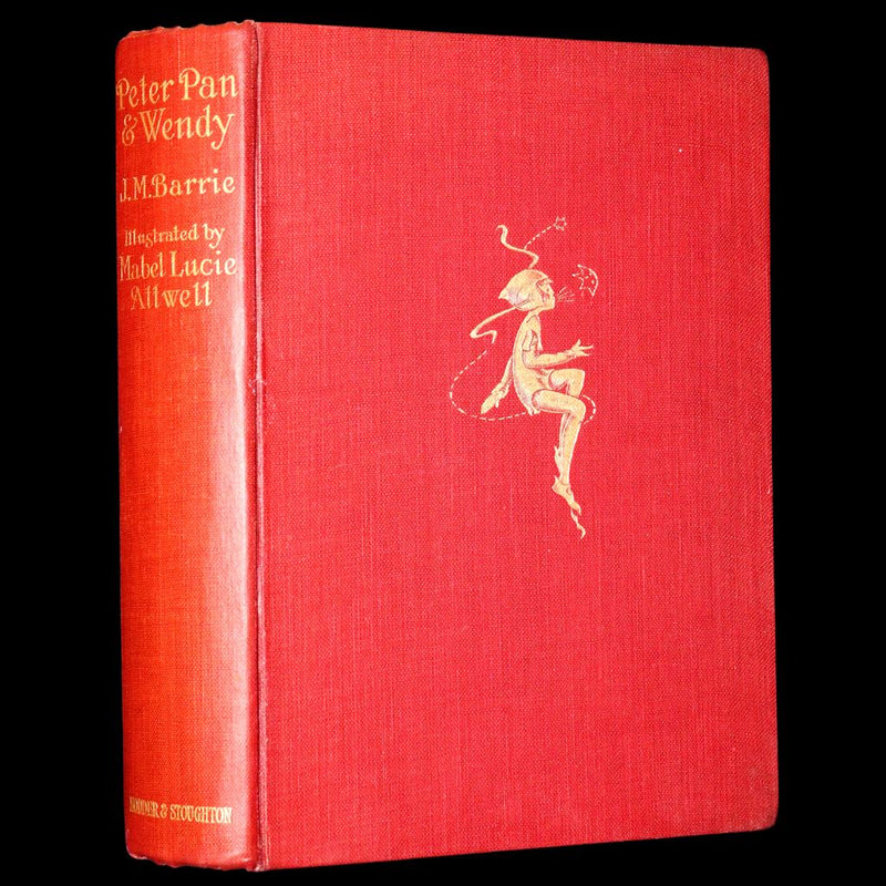 1925 Rare Book - Peter Pan and Wendy Illustrated by Mabel Lucie Attwell
