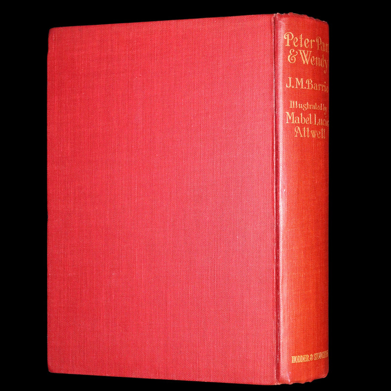 1925 Rare Book - Peter Pan and Wendy Illustrated by Mabel Lucie Attwell