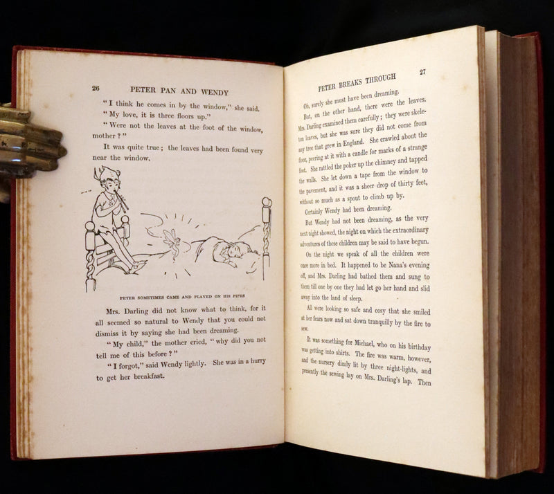 1925 Rare Book - Peter Pan and Wendy Illustrated by Mabel Lucie Attwell