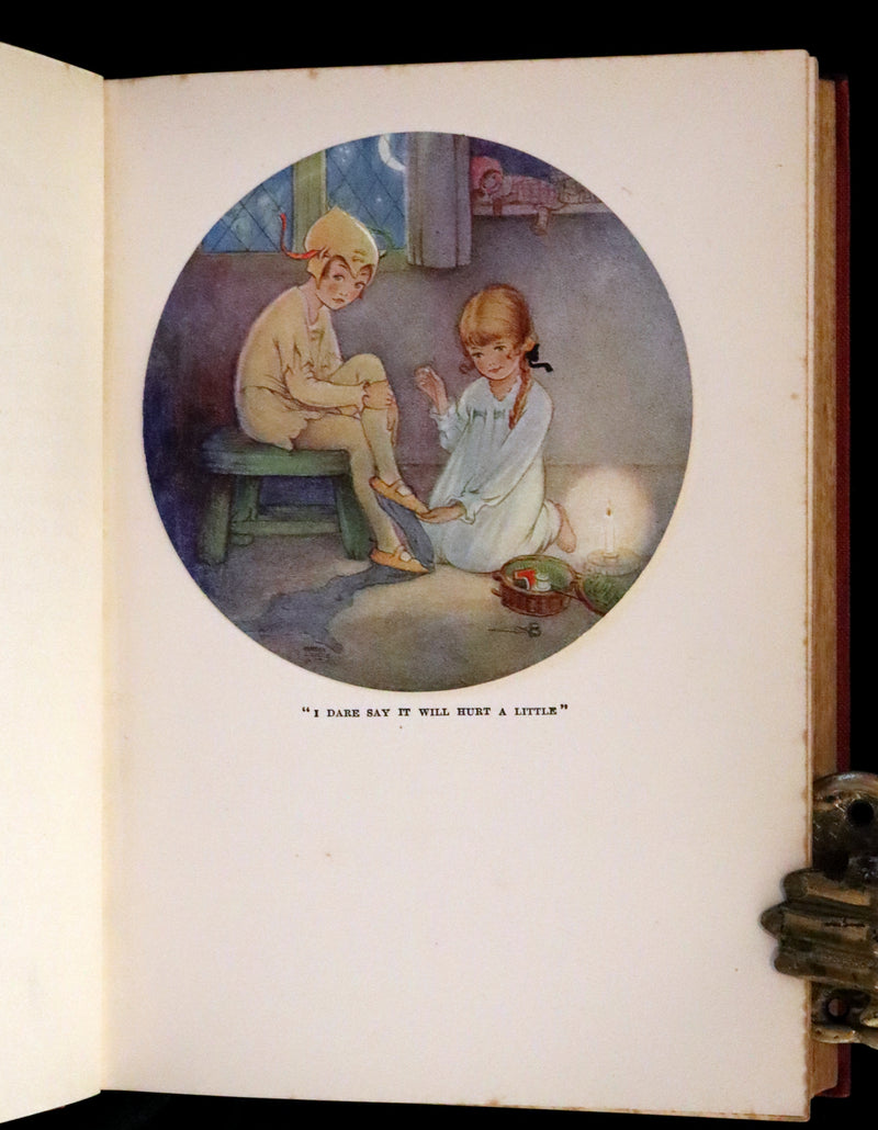 1925 Rare Book - Peter Pan and Wendy Illustrated by Mabel Lucie Attwell