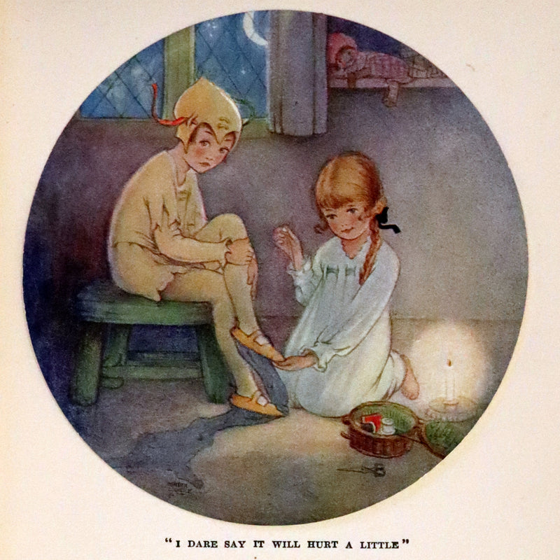 1925 Rare Book - Peter Pan and Wendy Illustrated by Mabel Lucie Attwell