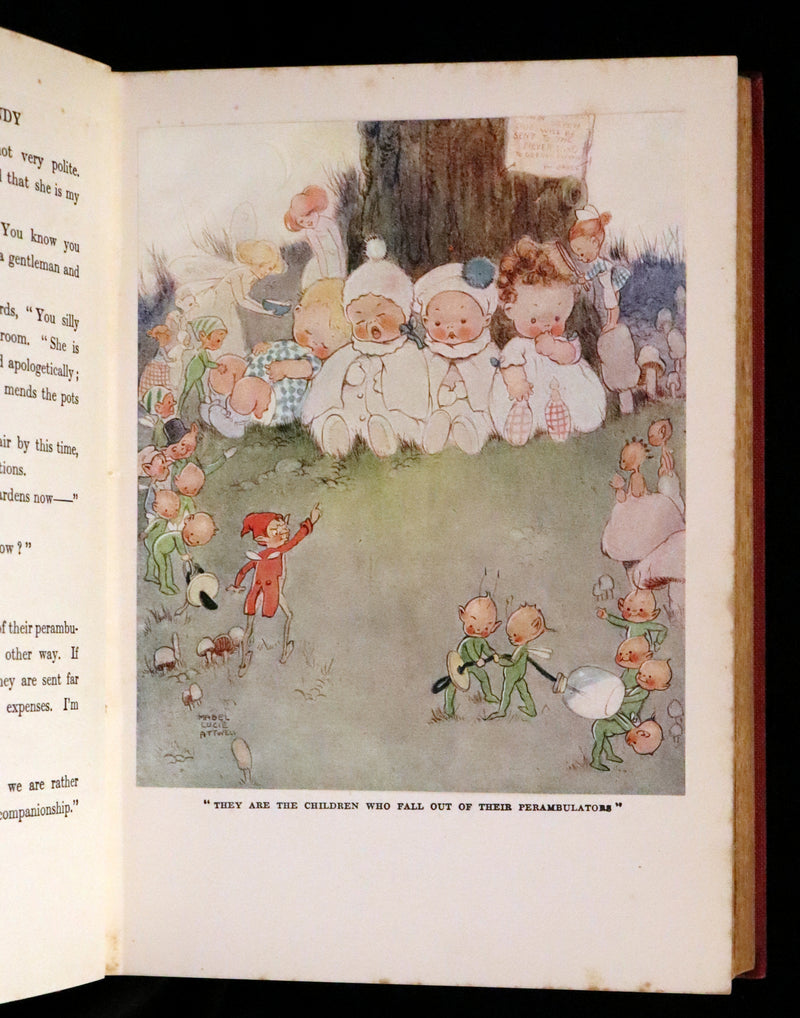 1925 Rare Book - Peter Pan and Wendy Illustrated by Mabel Lucie Attwell