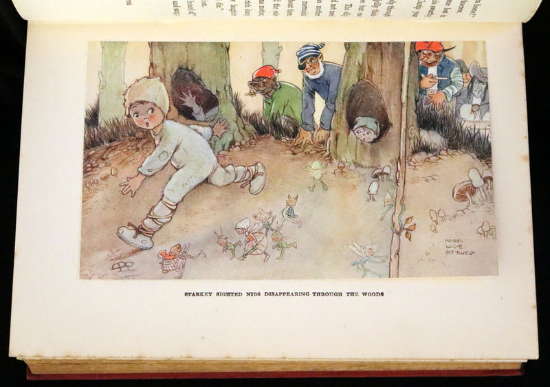 1925 Rare Book - Peter Pan and Wendy Illustrated by Mabel Lucie Attwell