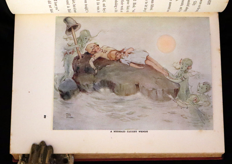 1925 Rare Book - Peter Pan and Wendy Illustrated by Mabel Lucie Attwell