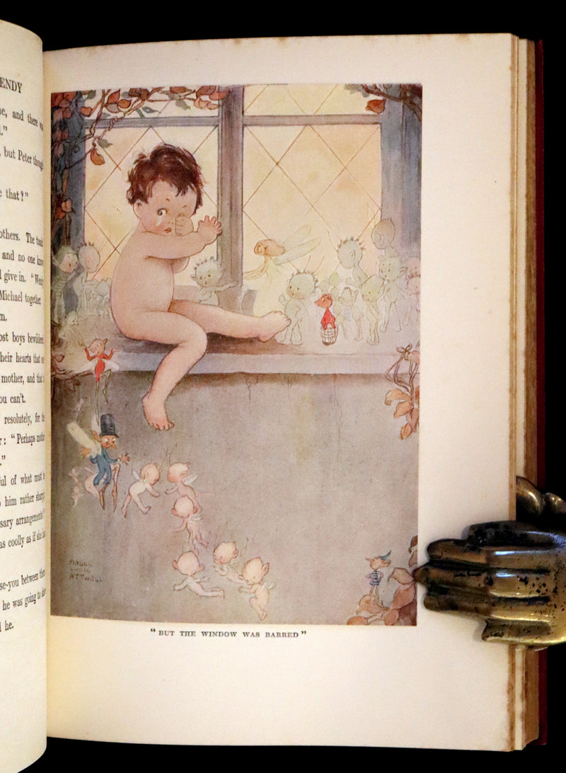 1925 Rare Book - Peter Pan and Wendy Illustrated by Mabel Lucie Attwell