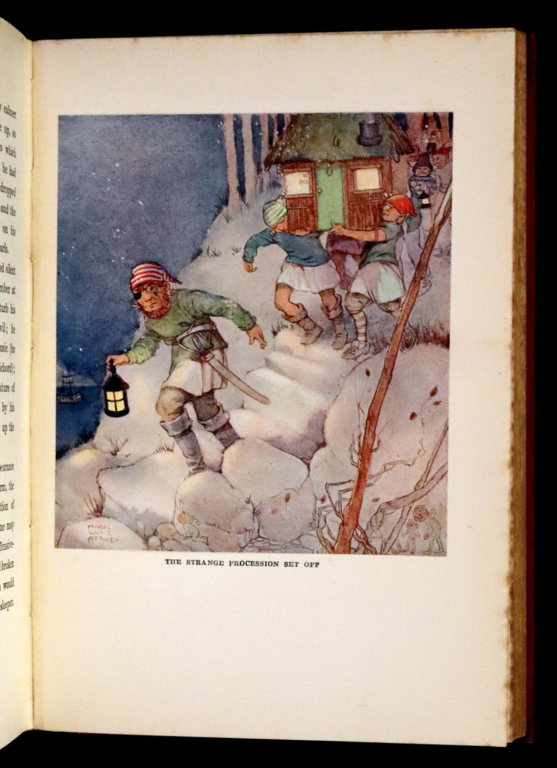 1925 Rare Book - Peter Pan and Wendy Illustrated by Mabel Lucie Attwell